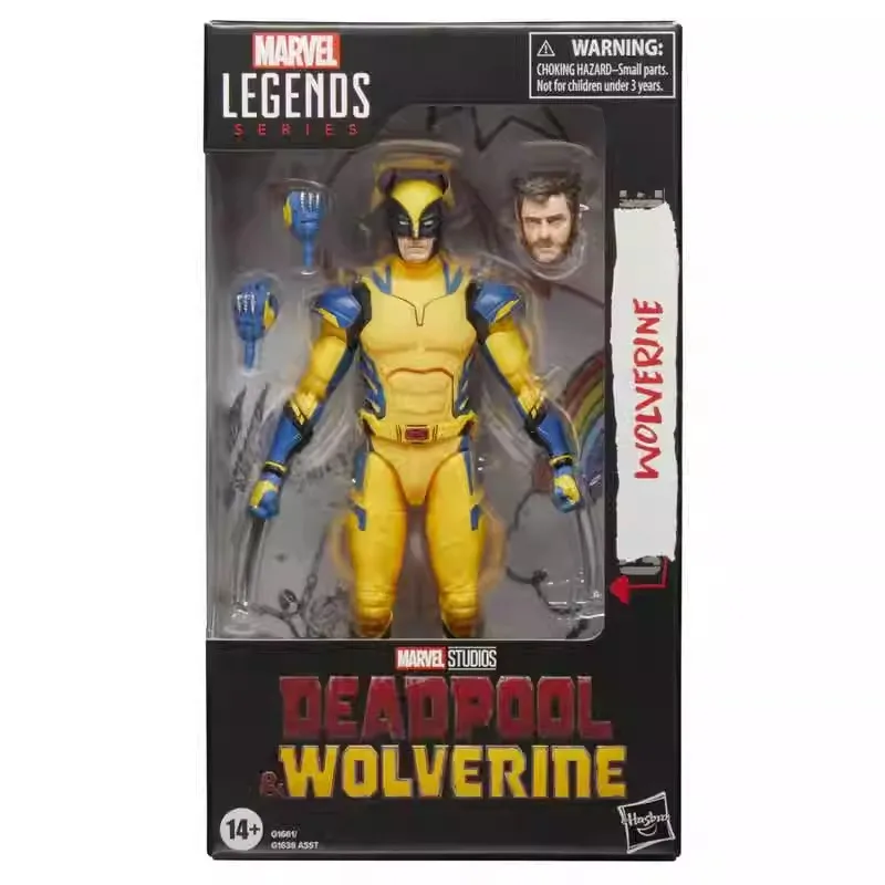 thumbnail image 1 of Figura de acción de Deadpool Wolverine, serie Deadpool 3, película original de Marvel Legends, estatua de anime coleccionable, modelo Ml, regalo, juguetes para niños, 1 of 5