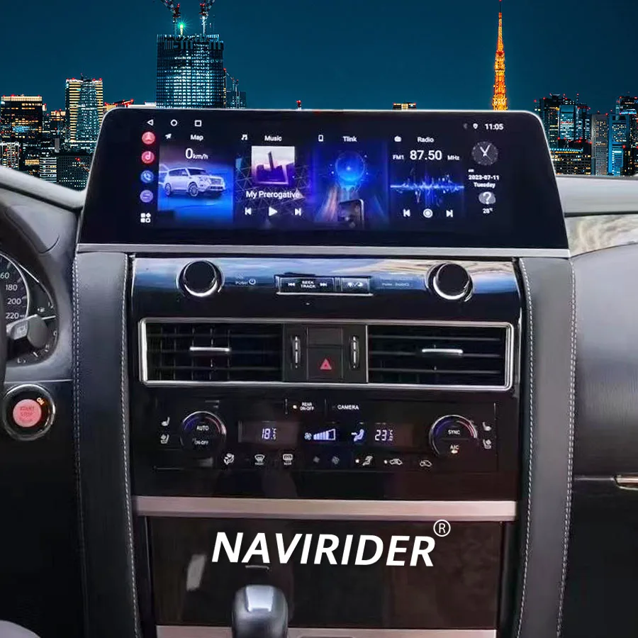

16.3inch Car Radio Android 12 CarPlay For Nissan Patrol QX80 QX56 2010 - 2021 Multimedia Video Player GPS WIFI Stereo Head Unit