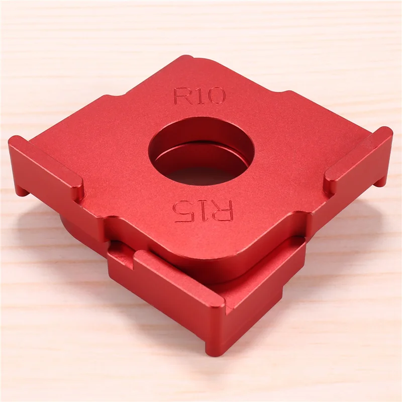 

Aluminum Alloy Radius Jig Router Templates, Radius Quick-Jig Router Bit Templates for Routing Rounded Corners , 2
