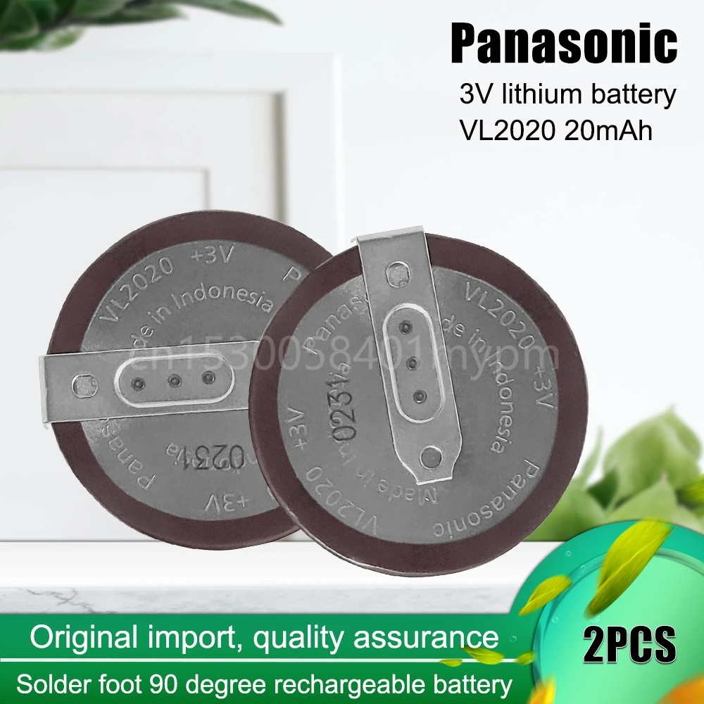 2pcs 100 Original Panasonic Vl2020 90 Degrees Car Key Fobs