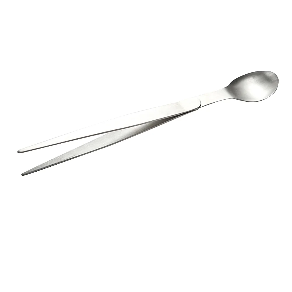 Taste Spoons Chopsticks Forceps Stainless Steel Soup Ladle Lightweight Compact Mini Tasting Kitchen Tools Rust Free Easy