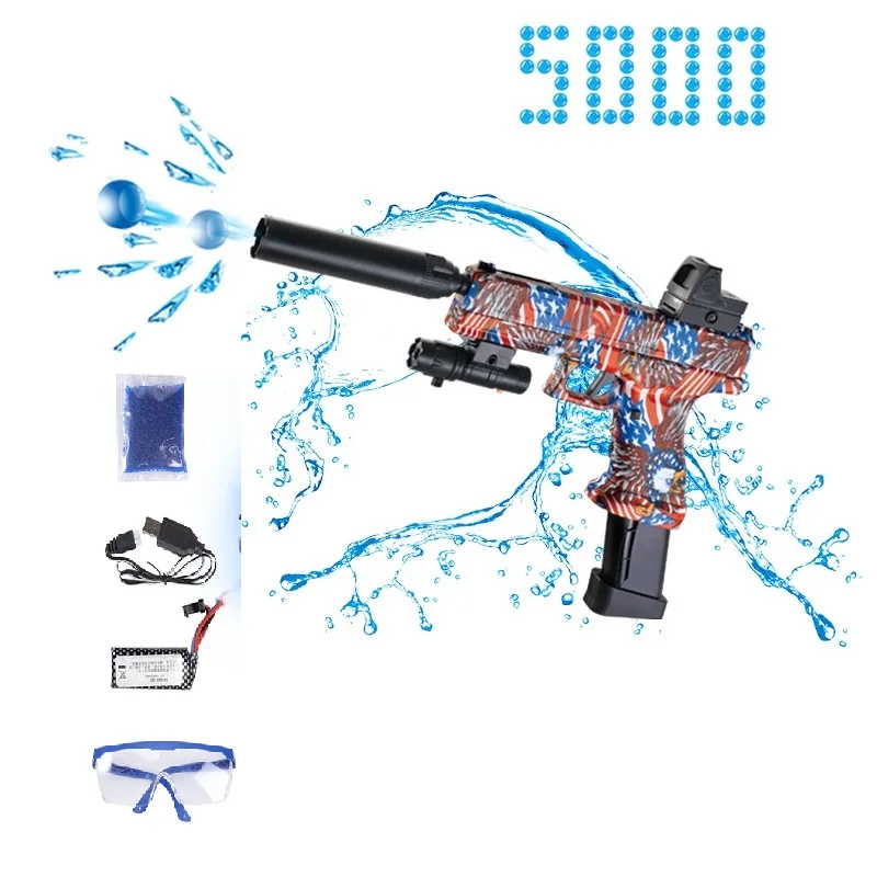 

Electric Gel Blasting Gun Toy Gun Burst Gel Water Bullet Gun Outdoor Activity Game Shooting Weapon Gel Bullet Gun Kids Adults