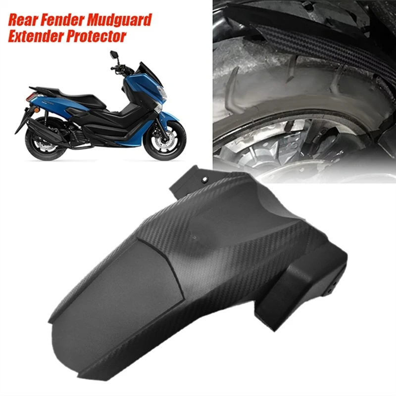 Parafango Posteriore Moto Splash Guard Extender Per Yamaha Nmax150 Nmax155 Nmax 125 2015-2019 Parafango Splash Protector