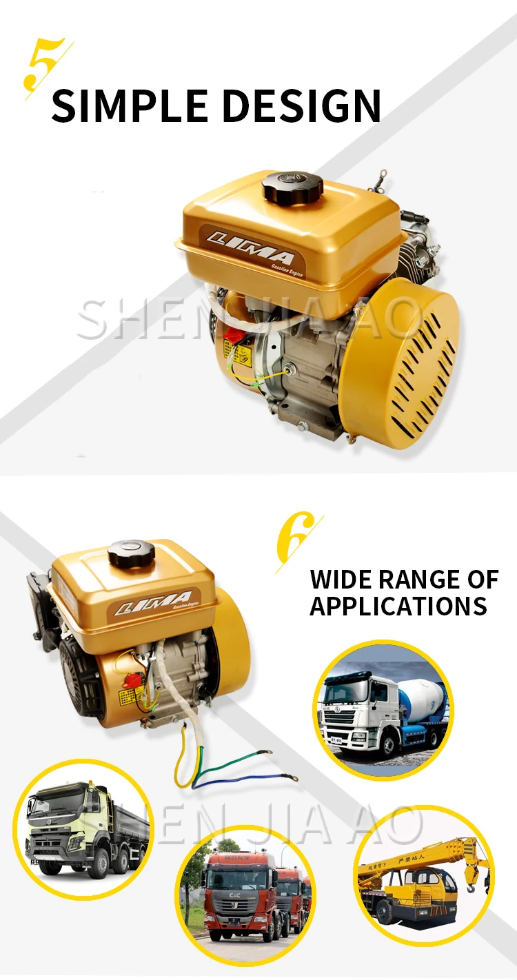 24V Parking Air Conditioning Generator Battery Charging Truck Diesel Generator