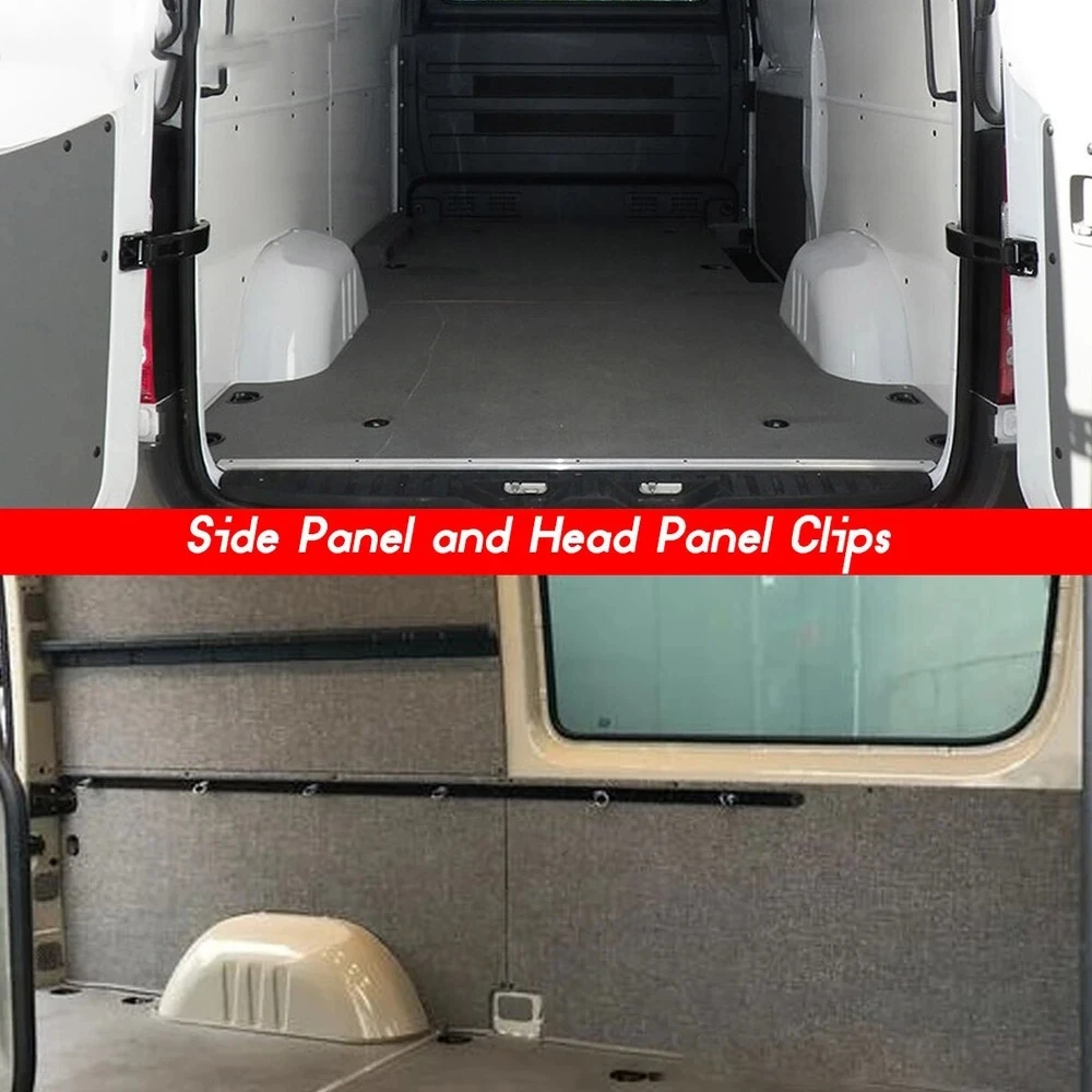 50X Auto Tür Dach Seite Trim Panel Dachhimmel Teppich Futter Befestigung Verschluss Clip Niet 9mm Für VW Caddy 2004-2021 70186729901 C – Detail 5