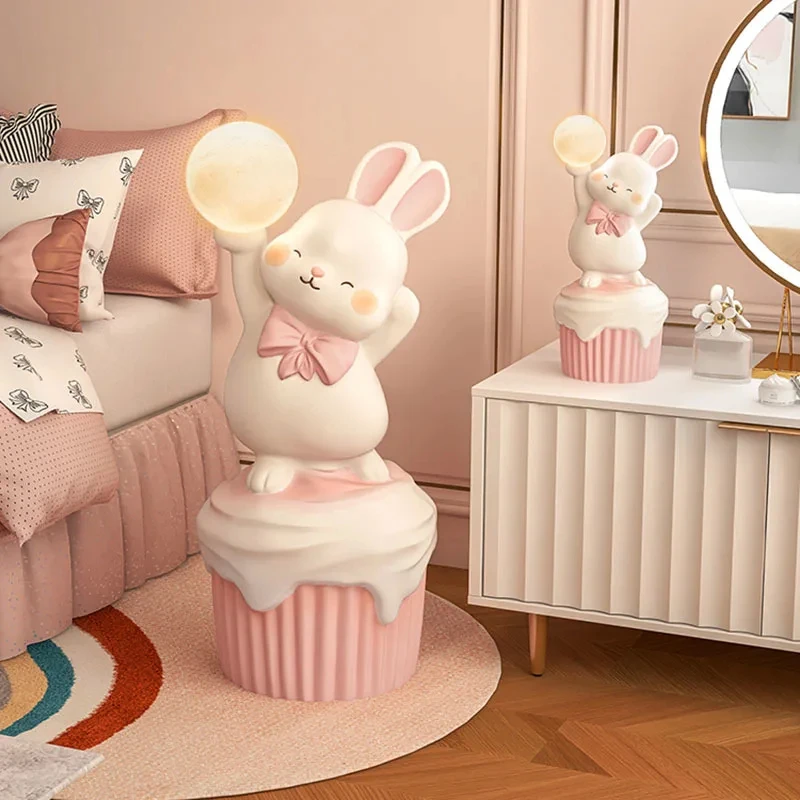 

Corner Standing Floor Lamp Kawaii Modern Cartoon Living Room Lamp Minimalist Aesthetic Lampara De Pie Decorations