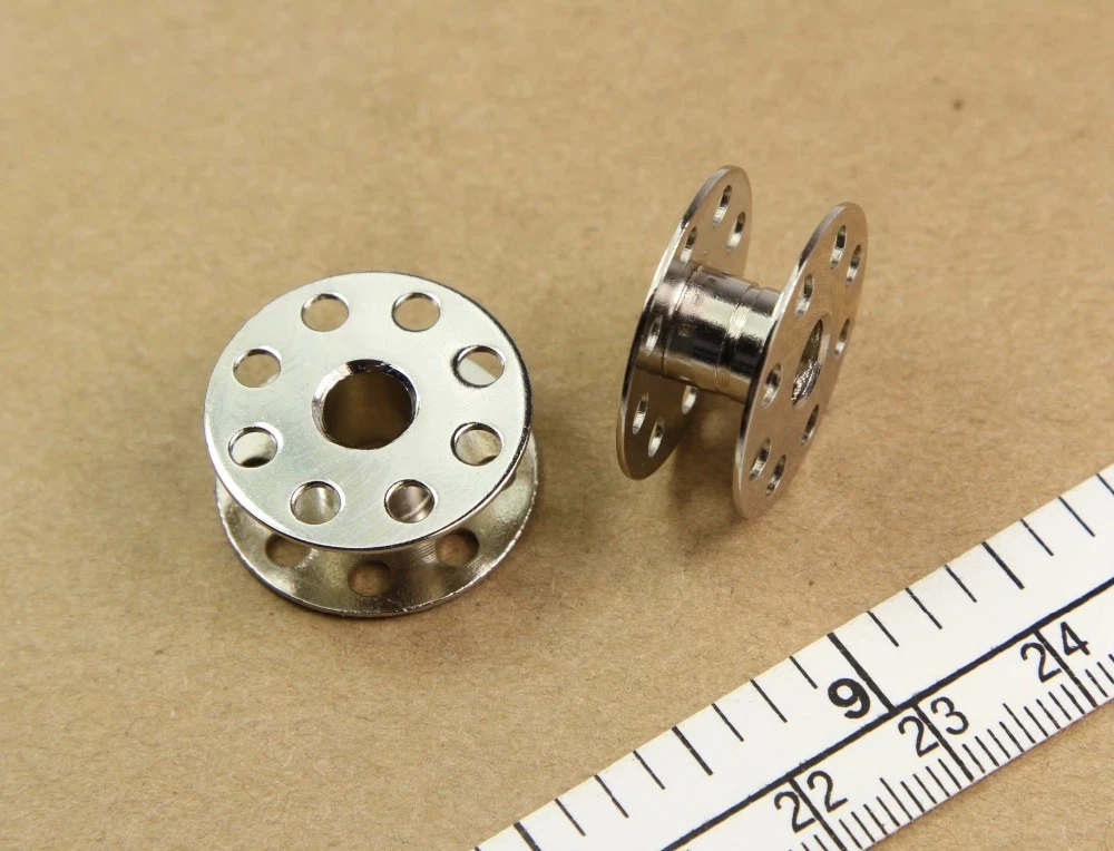 1.6 time Steel Bobbin For Embroidery Machine 60% Extra thread Capacity