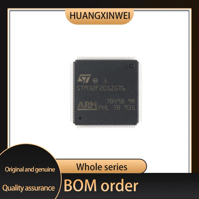 

STM32F205ZGT6 package LQFP-144 microcontroller STM32F205 semiconductor STM32F original genuine full series