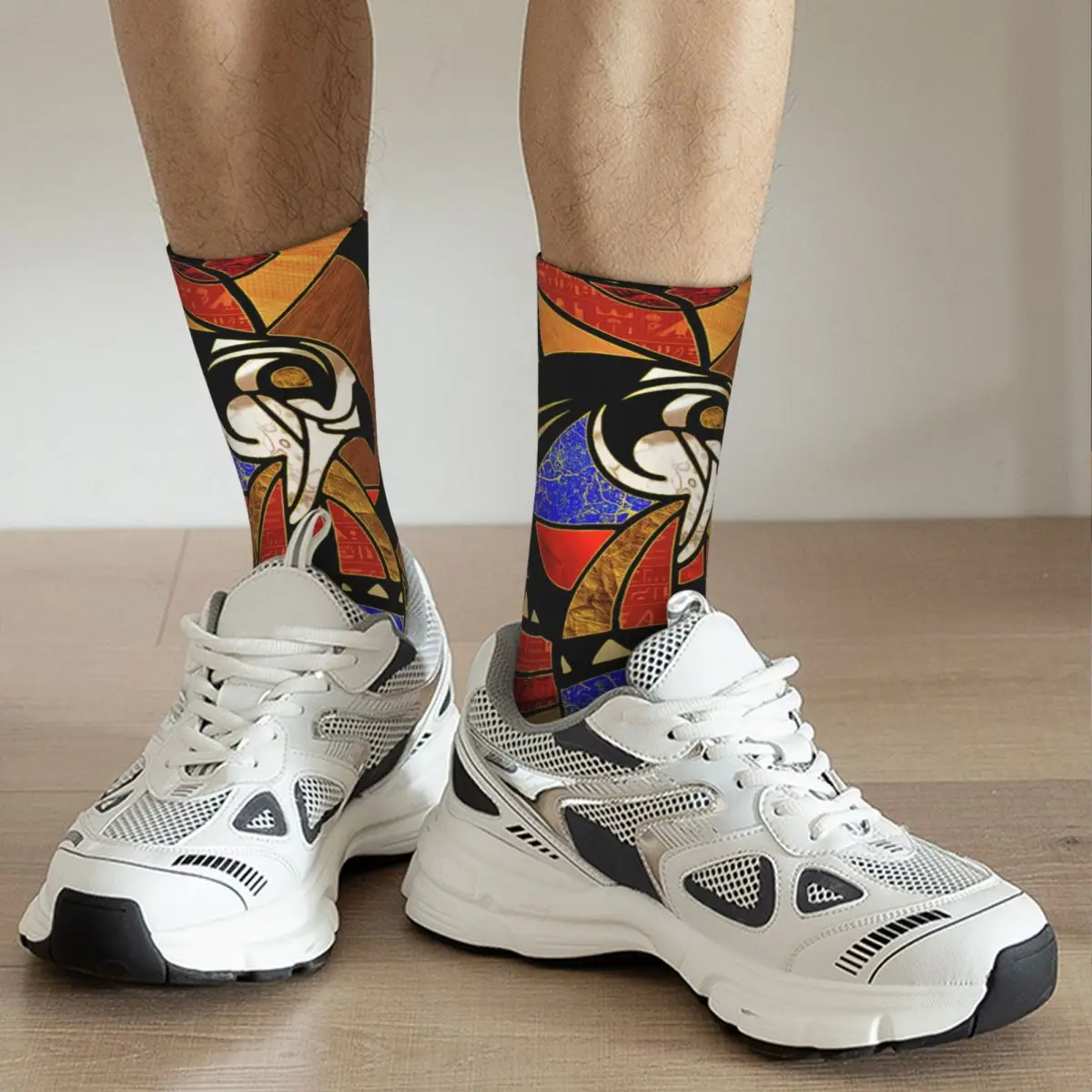 

Egyptian Horus Geometric Abstract Adult Socks Unisex socks,men Socks women Socks