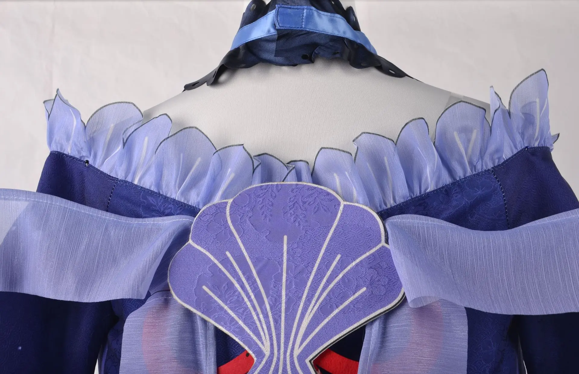 Genshin Impact Sangonomiya Kokomi Traditional Japanese Dress Cosplay Costume