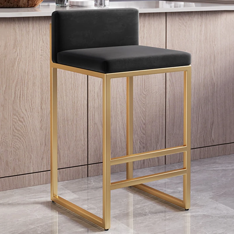 Throne Counter Office Bar Stools Designer Luxury Reception High Counter Bar Chair Accent Designer Chaise Lounges Home Furniture designer manicurist manicure table makeup reception counter manicure table technician simple tafel nails shop furniture yn50mt