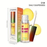 Lip Plumper Fuller Healthy Enhancer Ginger And Mint Plant Lip Gloss Oil Moisturizing Beauty Lips Sexy Lips 2
