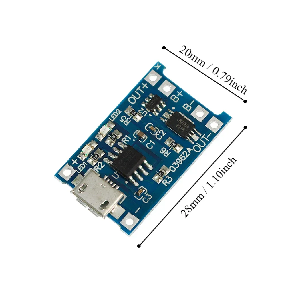 MT3608 부스트 모듈, 조정 가능한 DC-DC 스텝 업 2A 컨버터, 마이크로 USB 입력, 2V-24 V에서 5V, 9V, 12V, 28V