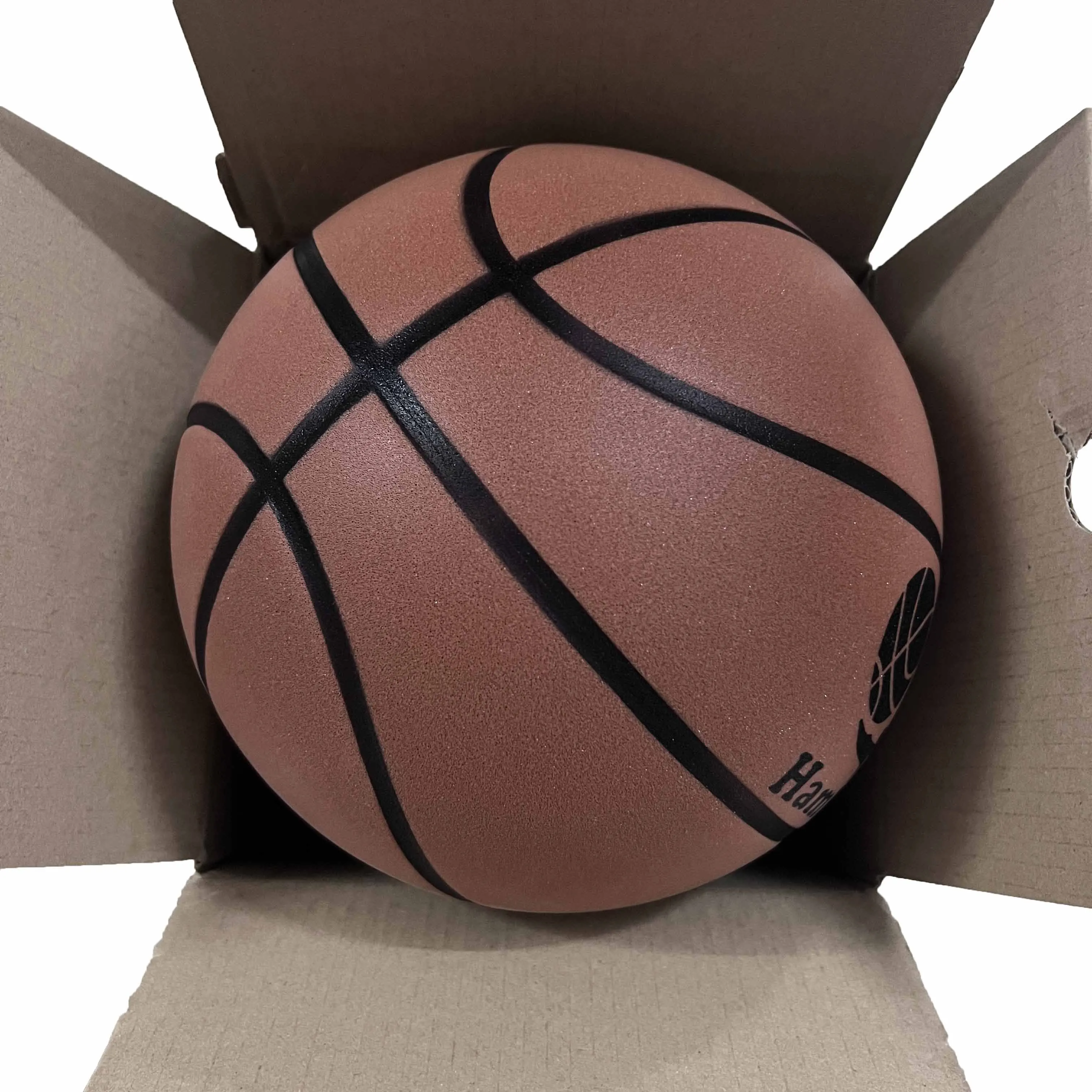 Mute Bouncing Basketball Ball Standard Size 7 Indoor Dribble Practice Silent Basketball Bounce Quietly Soft Foam Ball No Noises 2