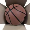 Mute Bouncing Basketball Ball Standard Size 7 Indoor Dribble Practice Silent Basketball Bounce Quietly Soft Foam Ball No Noises 2