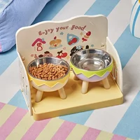 Elevated Spill-Proof Pet Feeding Bowl Stand 1