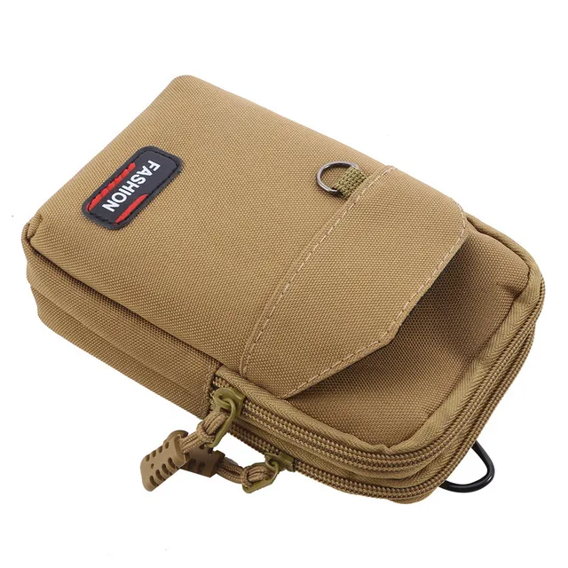 Borsa in nylon Marsupio da esterno Molle Marsupio da uomo per telefono Marsupio da caccia da campeggio 3