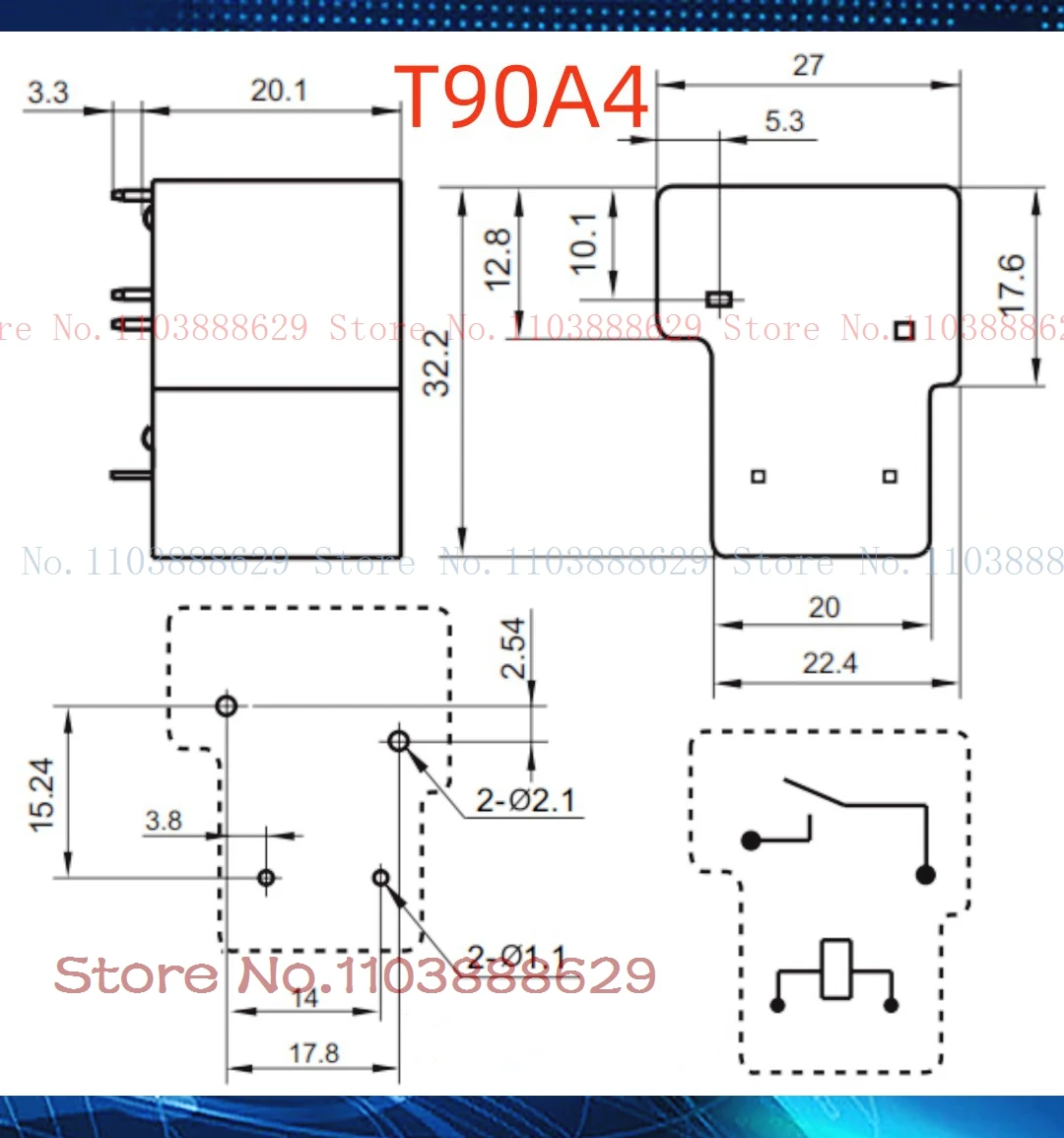 30A T9AV1L12-12 T90A4-12V