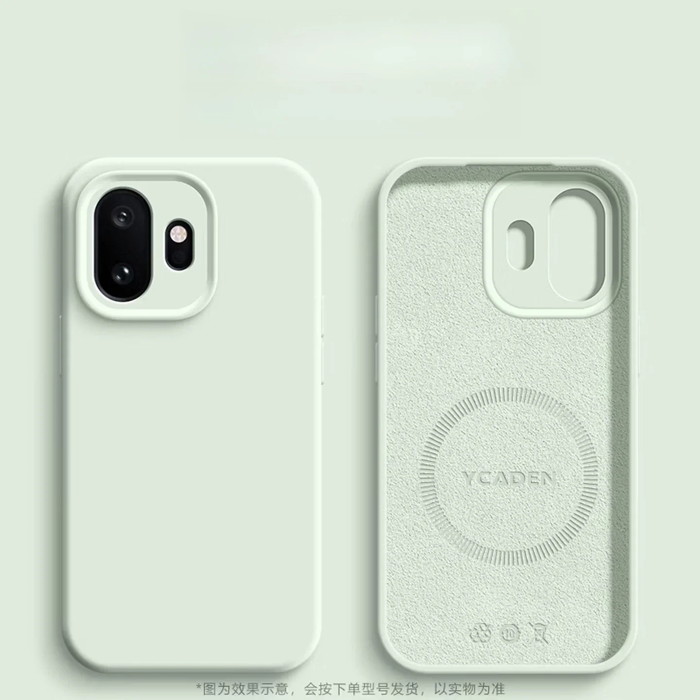 Liquid Silicone Skin-Friendly Shockproof Case with Wireless Charging Compatibility