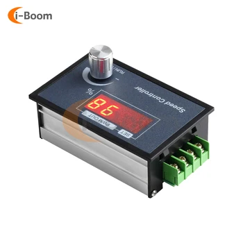 Regolatore di velocità motore PWM DC 6-60V con encoder e controllo a manopola per la frequenza