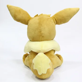 30cm Pokemon Eevee Plush Toys Cartoon Cute Anime Elf Plush Doll Soft Stuffed Kawaii Eevee Pillow Birthday Gift For Boys Girls 3