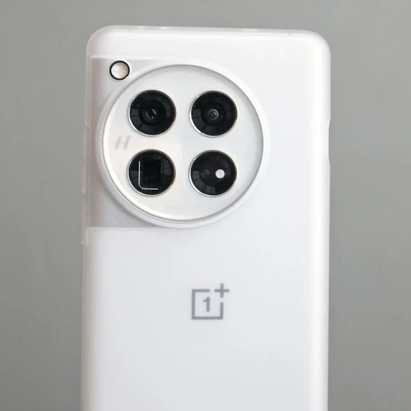 حافظة بسيطة لهاتف OnePlus 12 حافظة شفافة غير لامعة...