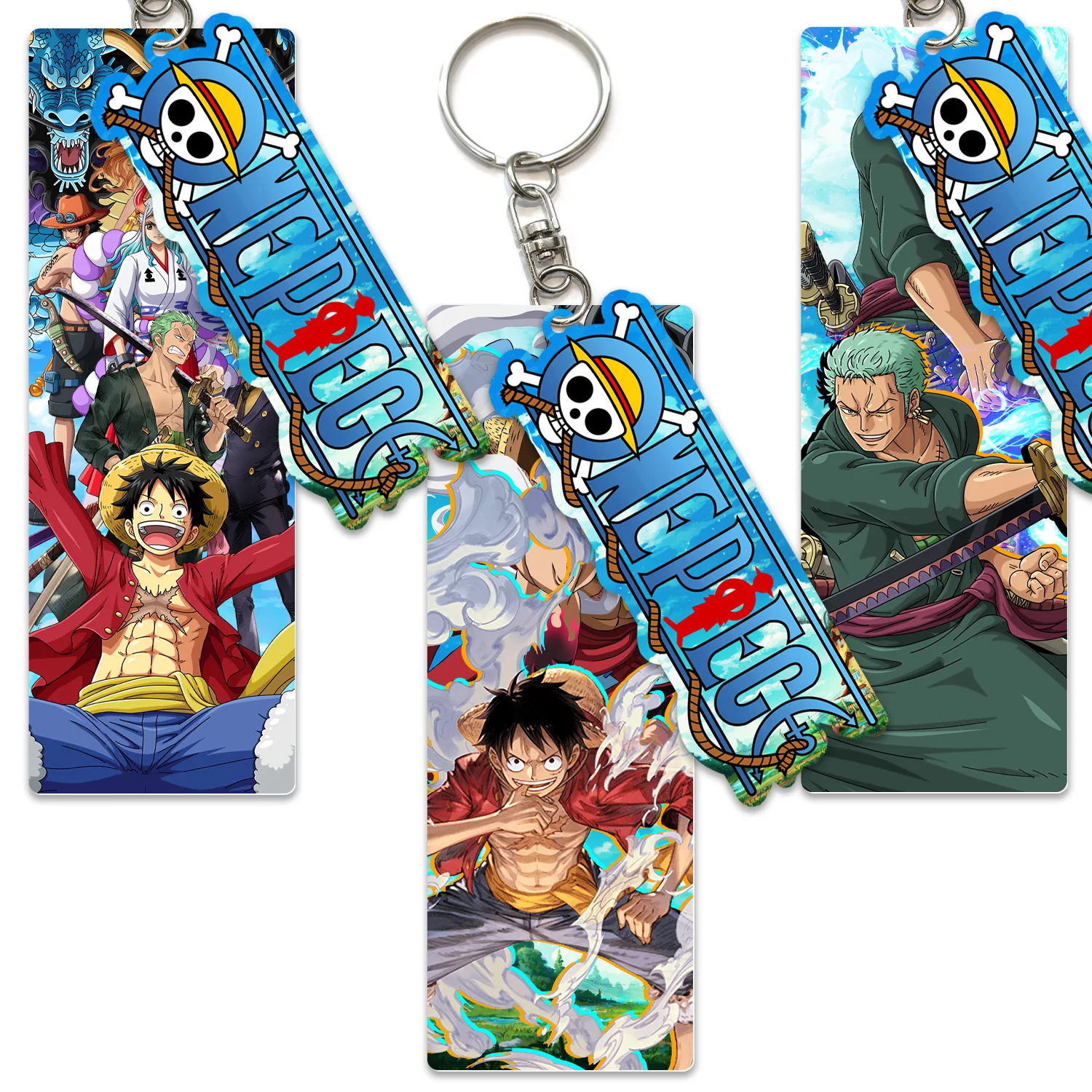 

Anime One Piece Peripheral Luffy Keychain Cartoon U Disk Buckle Can Be Decorated Pendant Best Birthday Gift for Friends