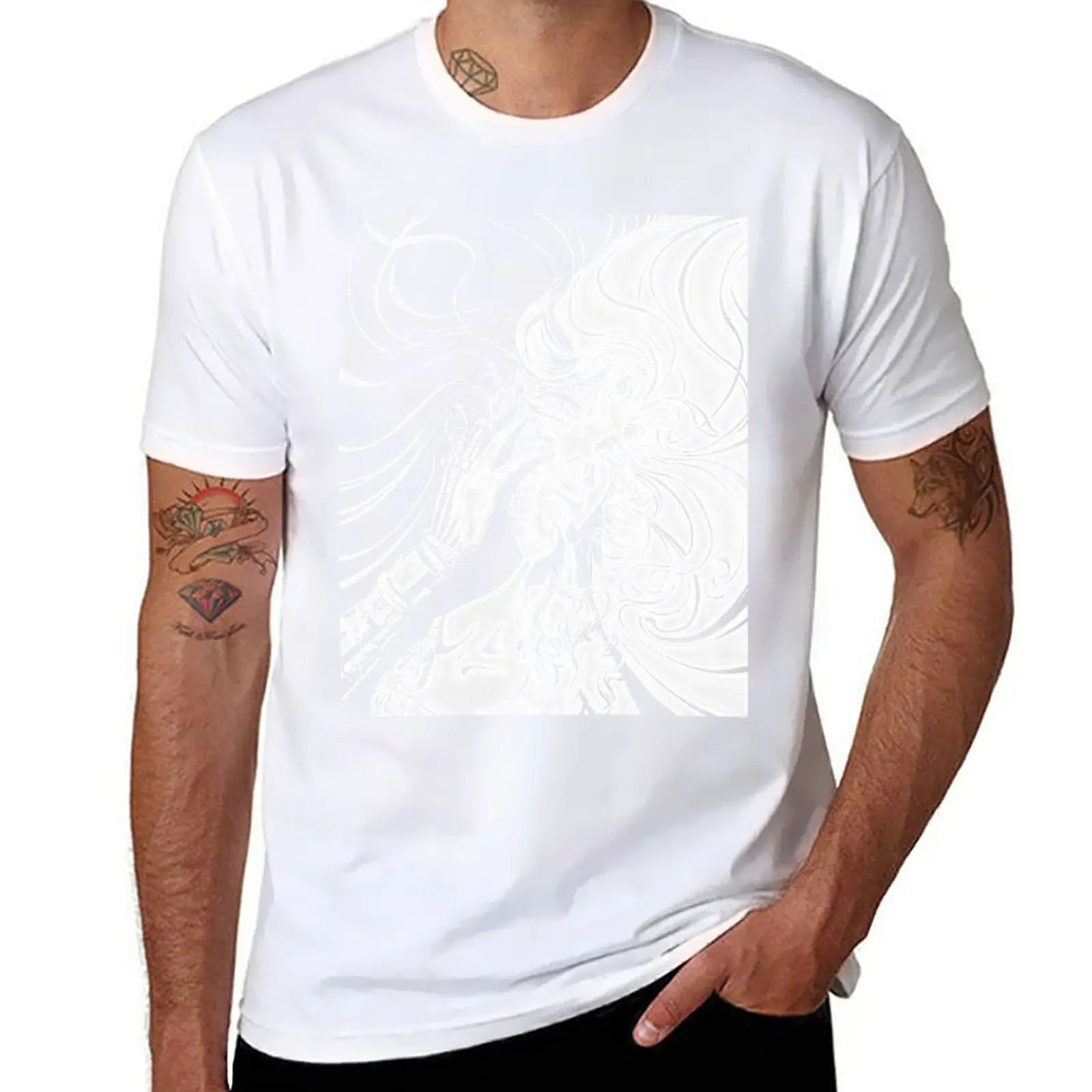 

New TECHNOPHELIA YANG (white) T-Shirt tops t-shirts man shirts graphic tees designer t shirt men