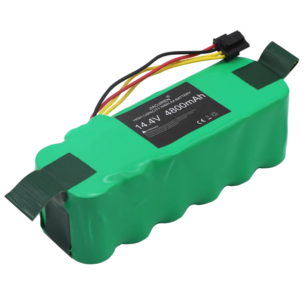 Bateria Ni-mh para Aspirador de pó Panda X500 Kitfort Kt504 Dibea X580 X900 Espelho Ecovacs Cr120 14.4v 4800mah - Image 5