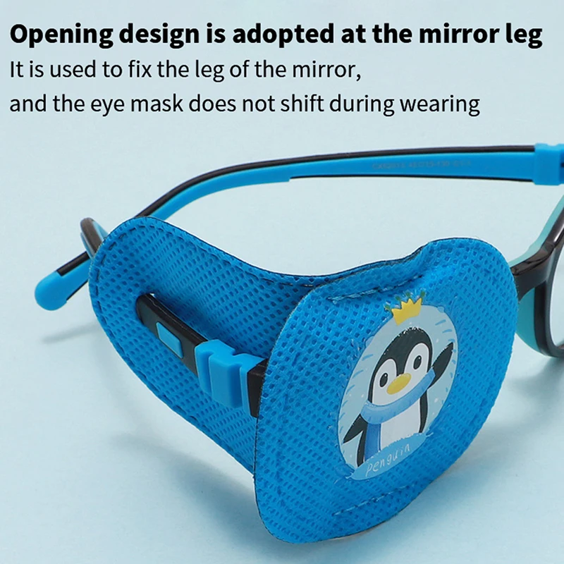 6 Pcs Children Health Care Kids Child Occlusion Medical Lazy Eye Patch Eyeshade For Kids Strabismus Treatment Vision Care Kit 5