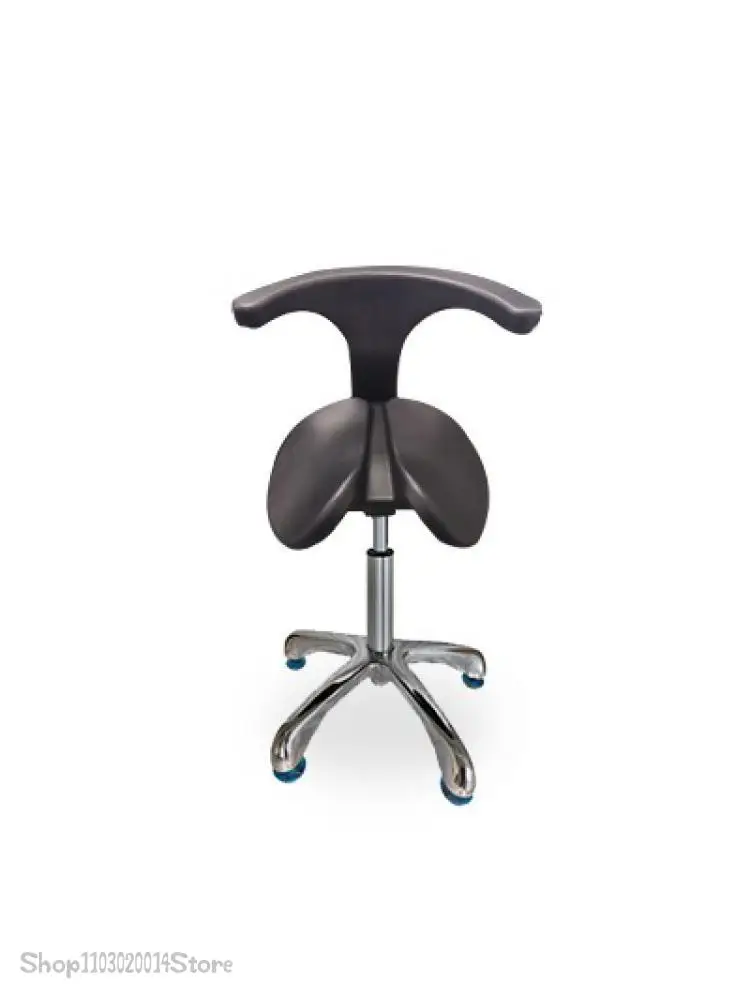 Saddle Chair Backrest Lift Chair Cosmetic Adjustment Dental Stomatologist stool Silent Pulley Simple stool