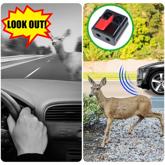 2pcs Car Whistle Physical Ultrasonic Animal Sirens Deer Repellers  Motorcycles Trucks Car Outdoor Safety Alert Device Alarm Tools - Car  Stickers - AliExpress