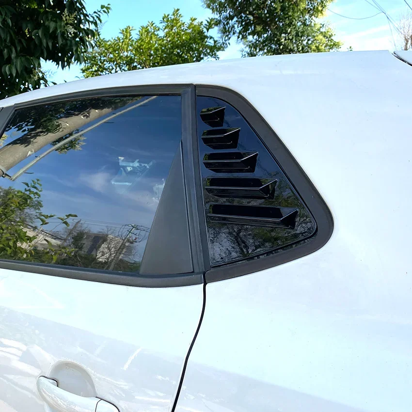 Car Rear Window Shutter Cover Trim For Volkswagen VW Polo MK5 6R 6C 2011-For VW Mk6 Polo-car rear window cover