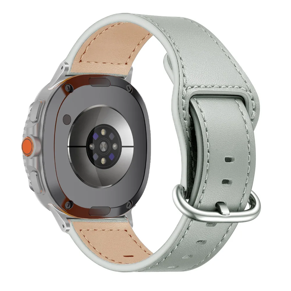 Premium Genuine Leather Strap for Smartwatch - Elegant and Durable Design