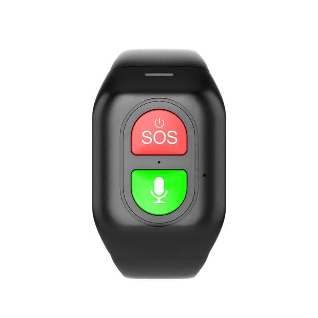 Pulsera impermeable IP67 4G GSM para ancianos, botón SOS, alarma de  emergencia, seguimiento GPS, frecuencia cardíaca, presión arterial, Monitor  de temperatura - AliExpress