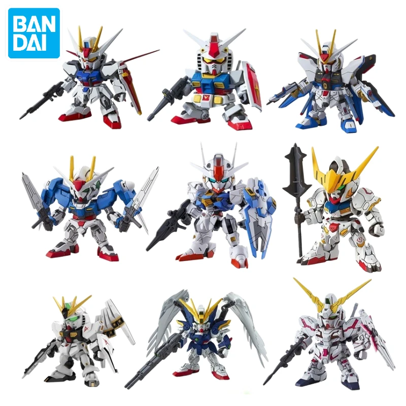 

Оригинальный телефон, Bandai SDEX BB 01-020, мобильный костюм Gundam Q версия, Сборная модель, фигурка, игрушка, подарок, коллекция, хобби