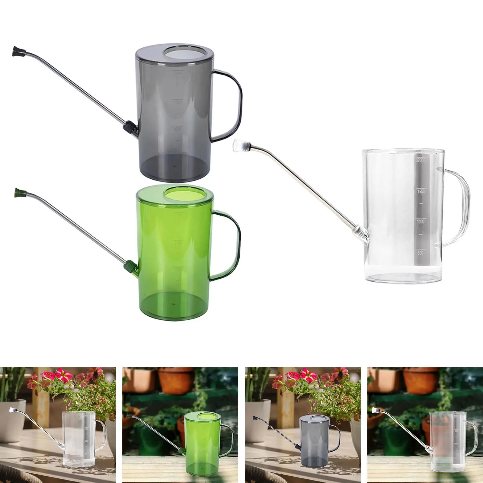 2000ml Indoor Watering Can Indoor Watering Equipment Portable Plant Watering Can