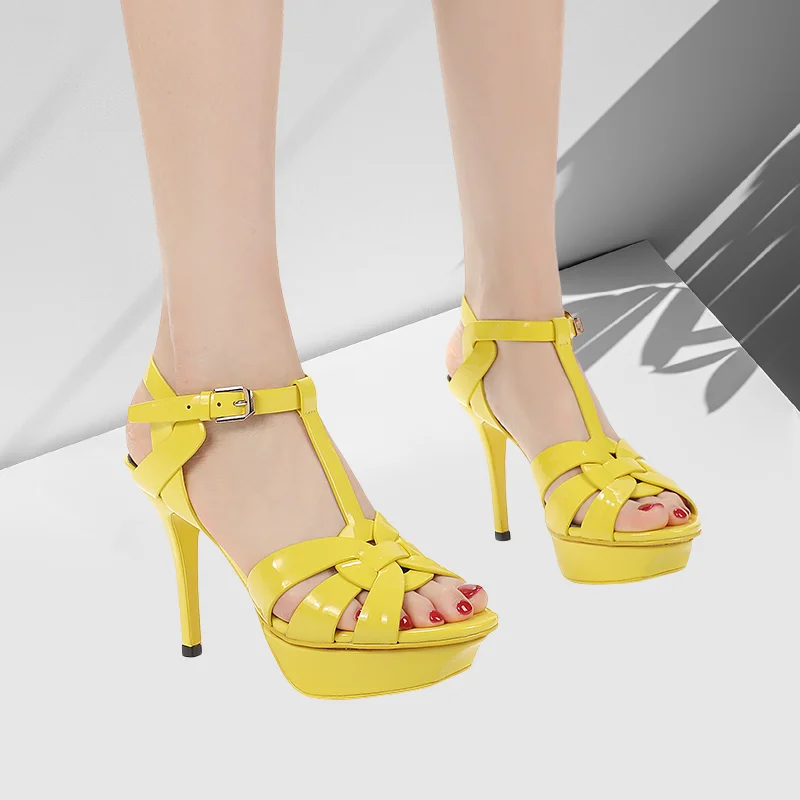 2024 New 10cm High Heel Sandals - Platform Detail