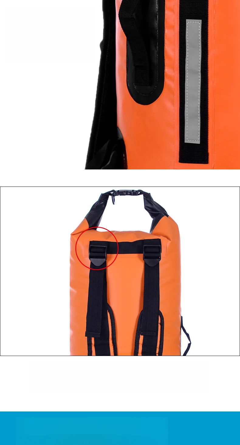 Dobbeltskuldret MARJAQE1616 Vandtæt Creek Tracing 40L Professionel Outdoor Adventure Taske_voghion.com