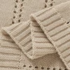 90*70cm Cotton Baby Receiving Blankets for Newborn Girls & Boys Super Soft Dual-Use Crib Nap Stroller Bedding Cradle Quilt Solid 5