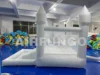 Kids 9x9x7ft Soft Play White Bounce House With Slide Ball Pit Party Customization Inflatable Mini Bouncy Castle With Blower 5