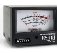 NISSEI RS-101 1.8-60Mhz 3KW shortwave standing wave meter power meter HF pointer meter 2