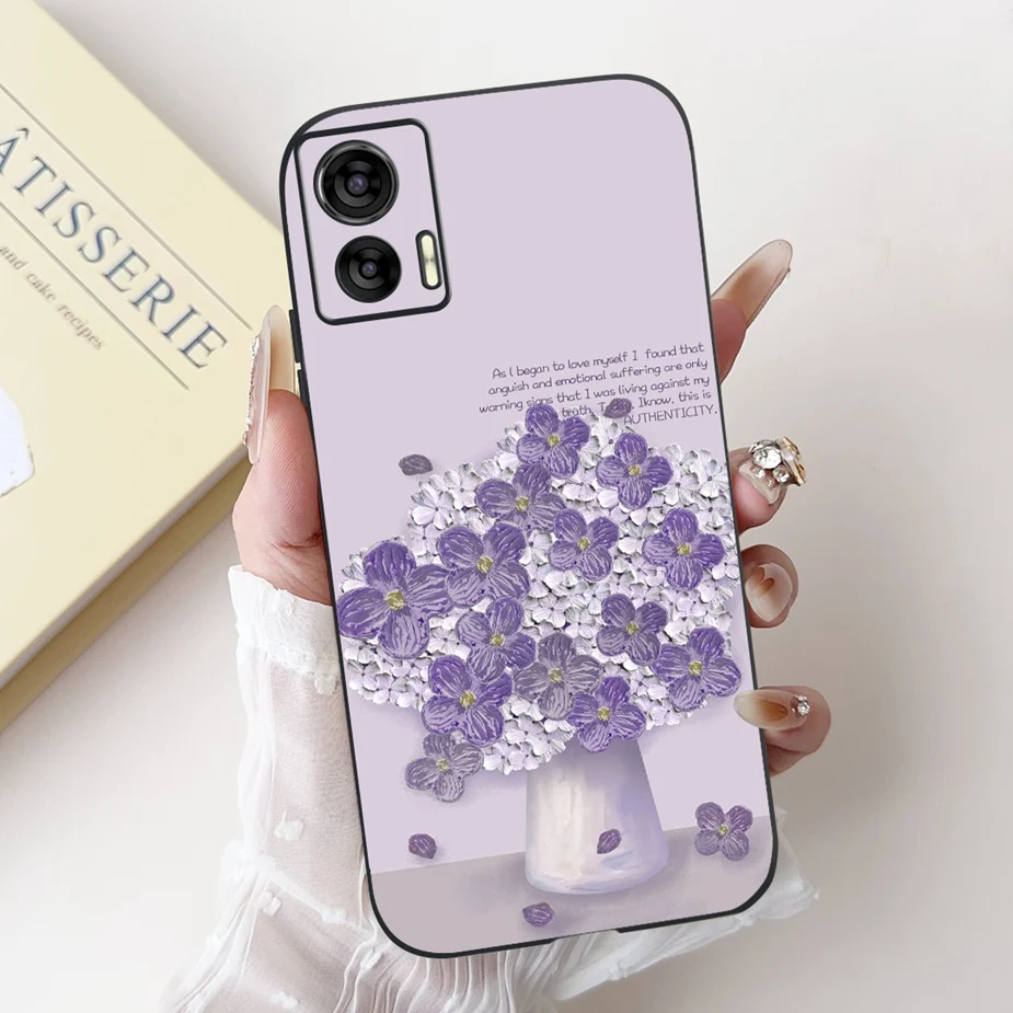 Cute Panda Cartoon Shockproof Soft TPU Phone Case for Motorola Edge 30 Lite