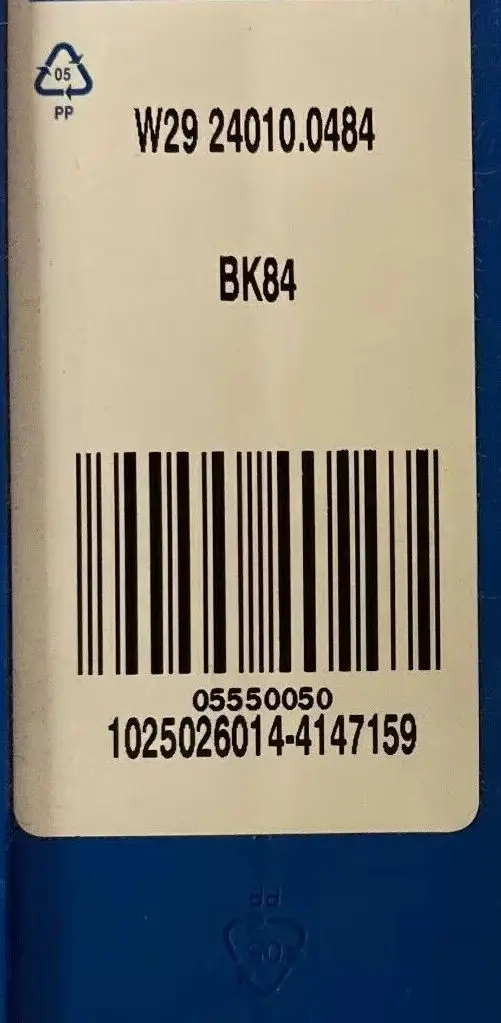 카바이드 인서트, W29, 24010.0484, BK84, 오리지널 10 개
