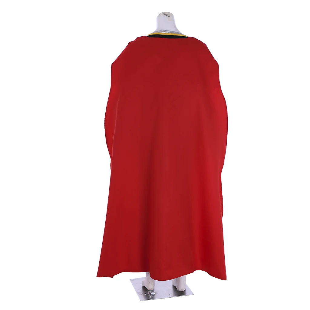 Marvel Loki Cosplay Costume for Men with Black Cloak (Unofficial)