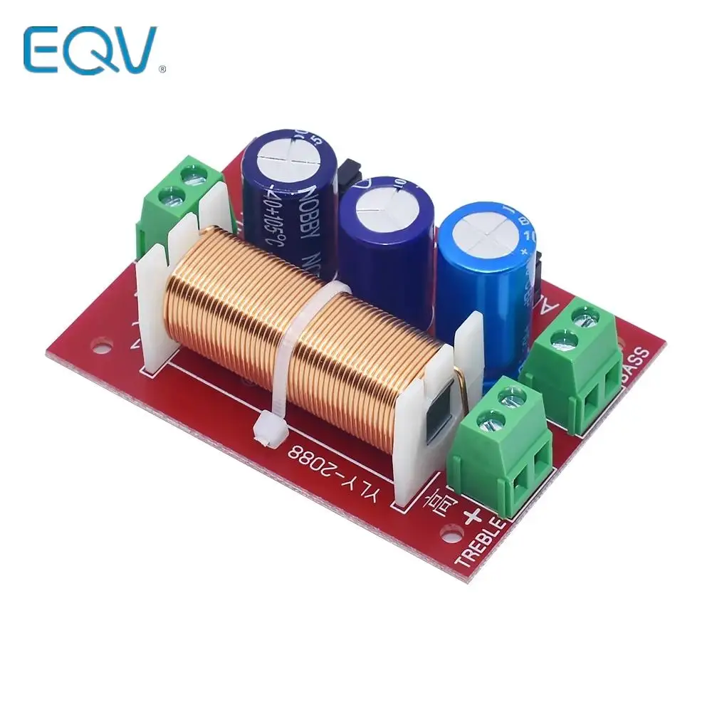YLY2088 400W Adjustable 2 Way Crossover Filters 1 Unit Audio Speaker