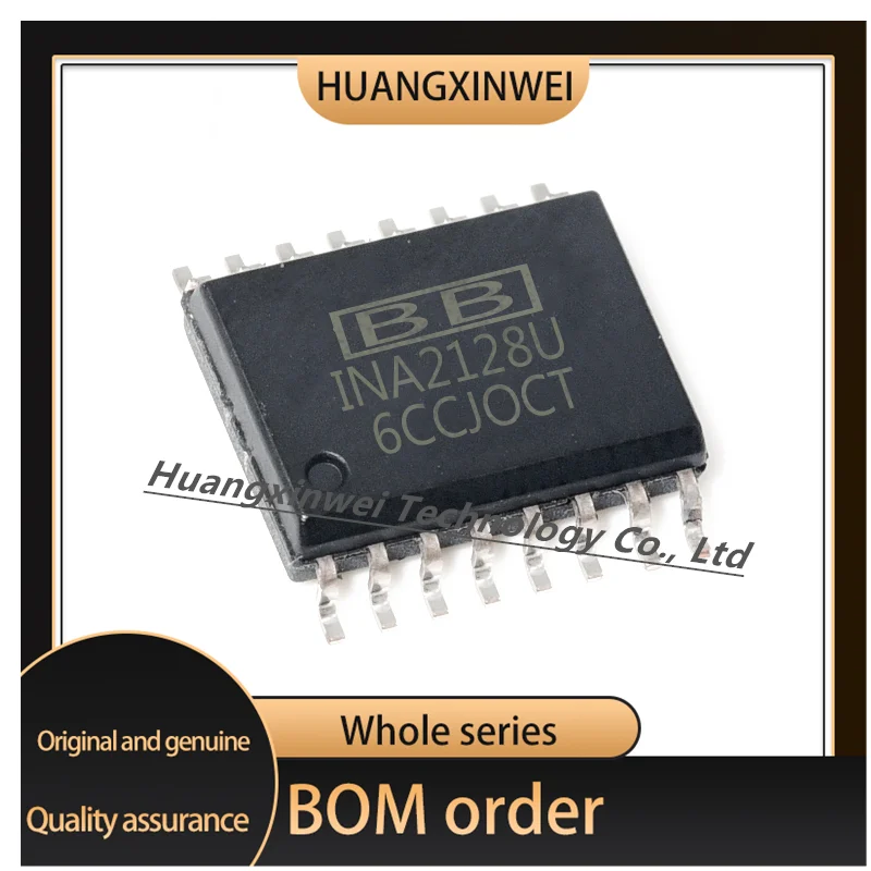 

INA2128U/1K INA2128 package SOIC-16 instrumentation amplifier chip brand new original