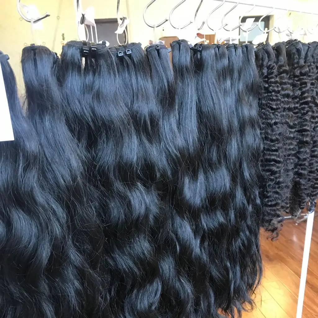 

2024 Hot selling Raw Virgin Straight Hair Vendors,Wholesale Curly Raw Cuticle Aligned Hair,100% Wavy Human Raw Hair genius weft