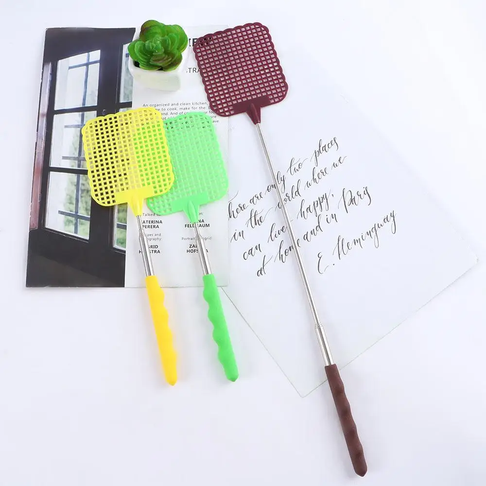 Description Picture 5 of itemHousehold Plastic Flapper Wasps Insect Fly Swatter Bug Killer Pest Control Mosquito Catcher