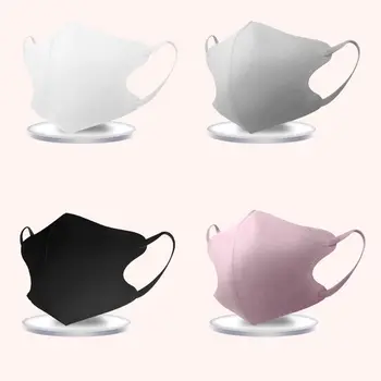 10 قطعة 4 طبقة مكافحة الغبار قناع غير قابل لإعادة الاستخدام تنفس اليابانية الدراجات قناع الوجه واقية مكافحة السحب ماكياج واقي الوجه 4